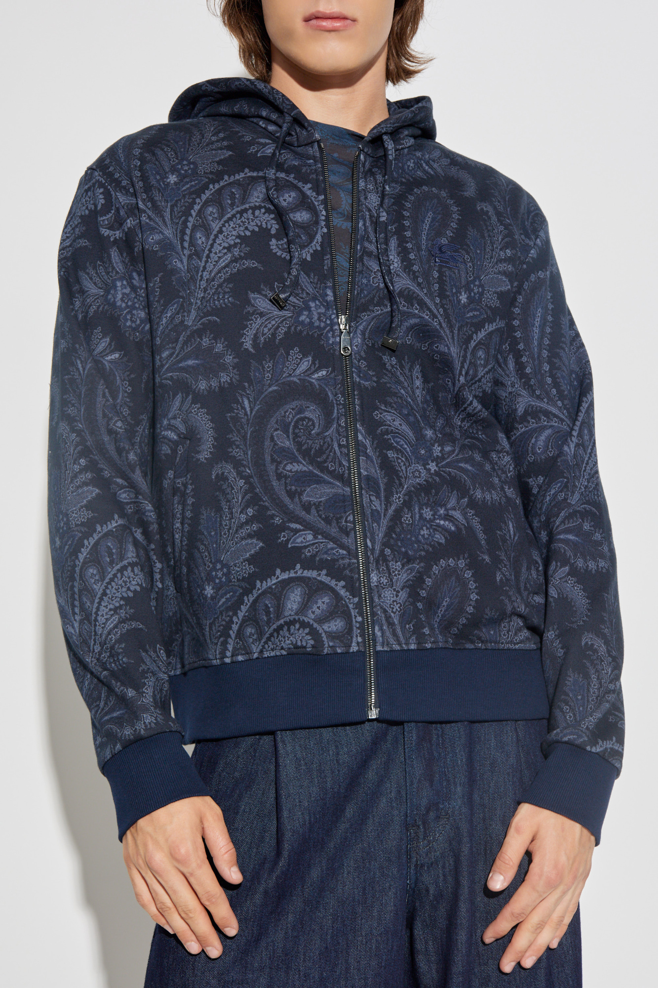 Tシャツ・カットソー ETRO SS25 Knitwear (WRJA0088 99SPB2X0800) Etro Embroidered Cotton Sweater | italist